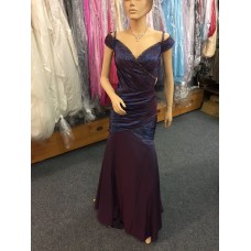 Prom/Evening Dress purple twist 